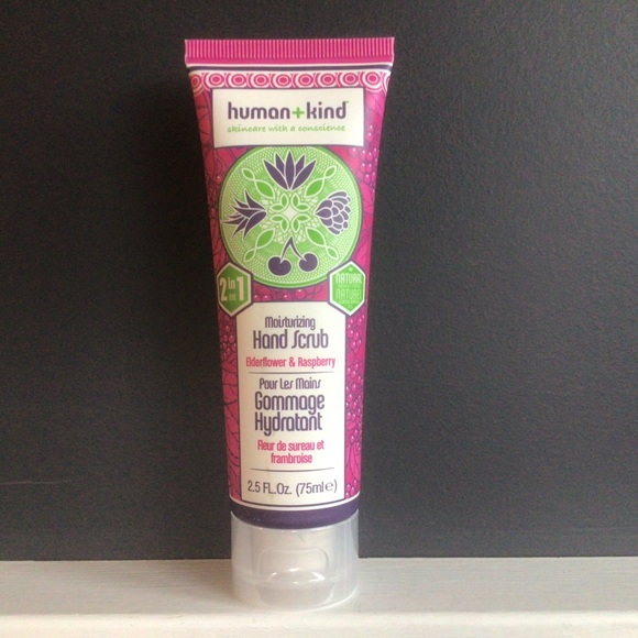 Human + Kind Hand Scrub Elderflower & Raspberry - Picture 2 of 4